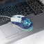 Laidinė pelė Hoco GM51 Gaming balta/mėlyna