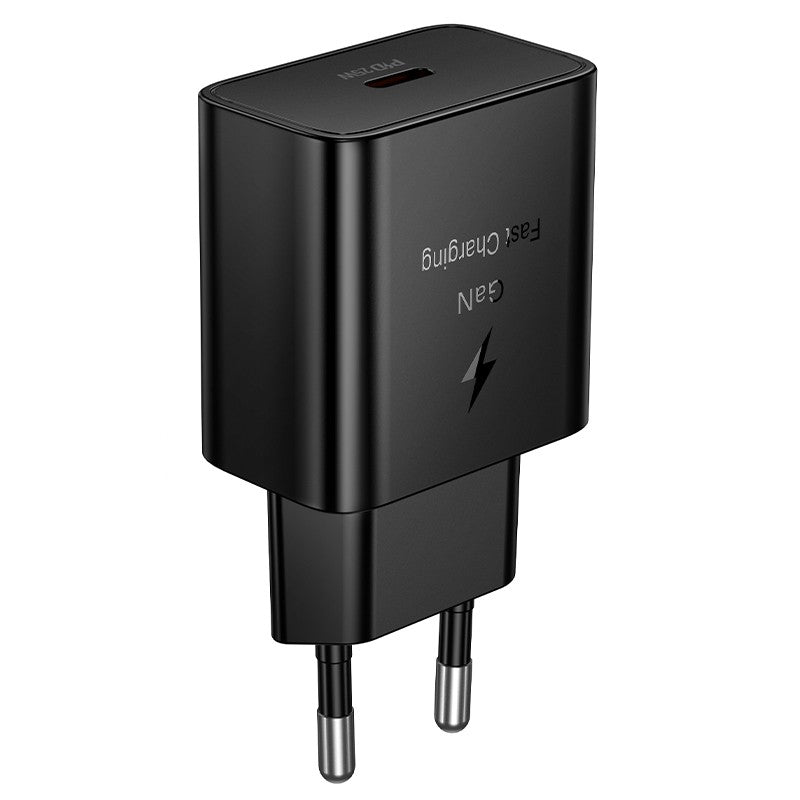 Įkroviklis Hoco N76 25W USB-C juodas