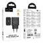 Įkroviklis Hoco N77 45W USB-C juodas