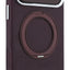 Dėklas Karl Lagerfeld PU Grained K&CH Heads Ring Stand Magsafe Apple iPhone 18 Pro tamsiai raudonas