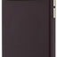 Dėklas Lacoste PU Leather Champs Elysees Gold Logo MagSafe Apple iPhone 18 Pro tamsiai raudonas
