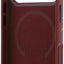 Dėklas Lacoste PVC Semi Wrap Blend Ring Stand MagSafe Apple iPhone 18 Pro Max tamsiai raudonas
