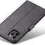 Dėklas Wallet Case Samsung A175 A17 4G/A176 A17 5G/A185 A18 4G/A186 A18 5G juodas