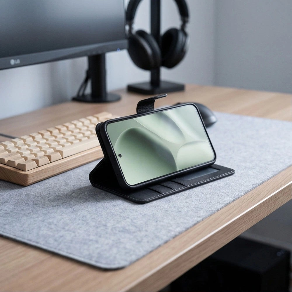 Dėklas Tech-Protect Wallet Google Pixel 11 Pro XL juodas