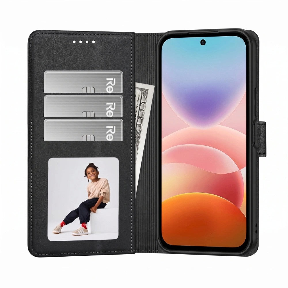 Dėklas Tech-Protect Wallet Xiaomi 17 4G/5G juodas