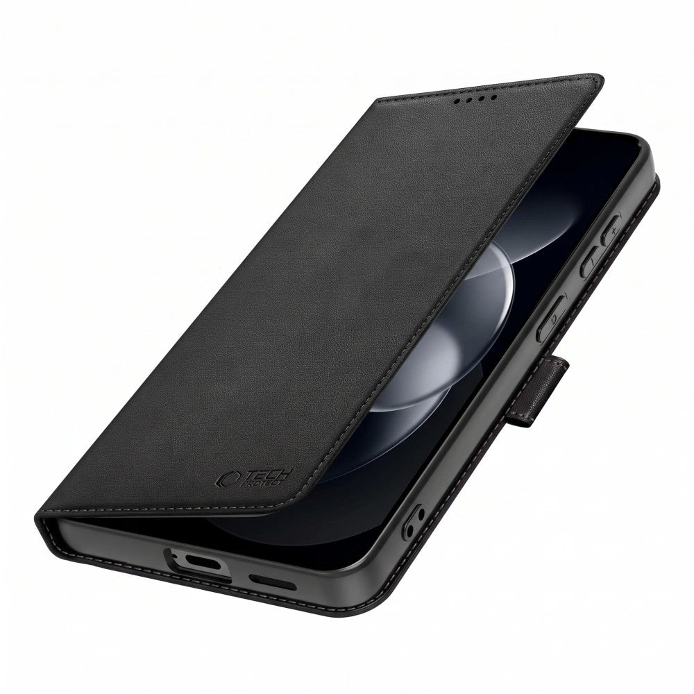Dėklas Tech-Protect Wallet Xiaomi Redmi Note 17 Pro 5G juodas