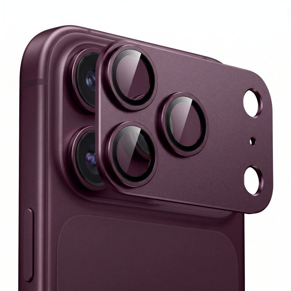 Kameros apsauga Tech-Protect CamFull Fit+ Apple iPhone 18 Pro Burgundy