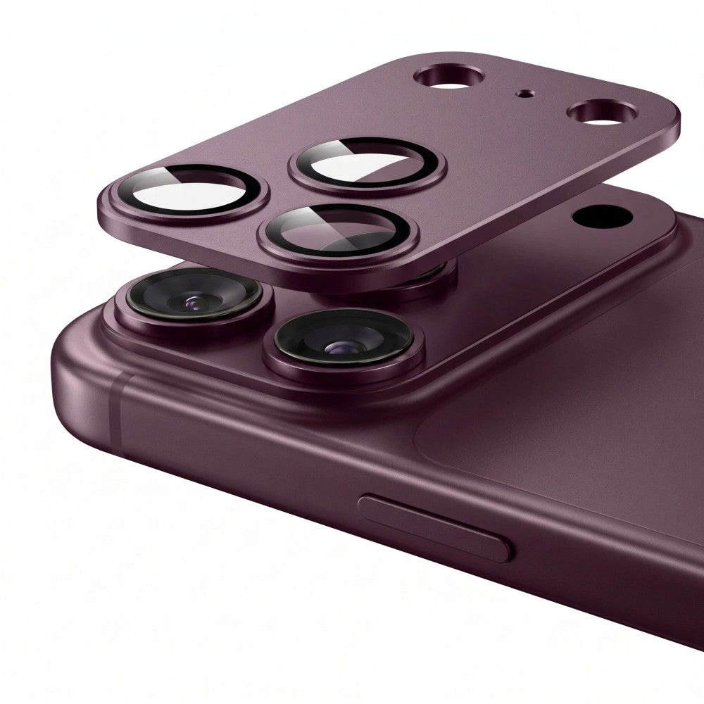 Kameros apsauga Tech-Protect CamFull Fit+ Apple iPhone 18 Pro Max Burgundy