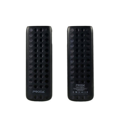 Išorinė baterija Power Bank Proda Lovely 12000mAh 2.1A juoda