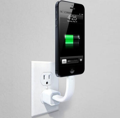 USB kabelis-stovas, Apple Lightning standus baltas