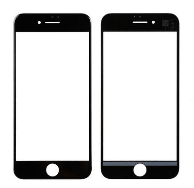 LCD stikliukas Apple iPhone 7 su rėmeliu ir OCA juodas V2 ORG
