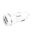Automobilinis įkroviklis Hoco Z27 (2.4A) baltas