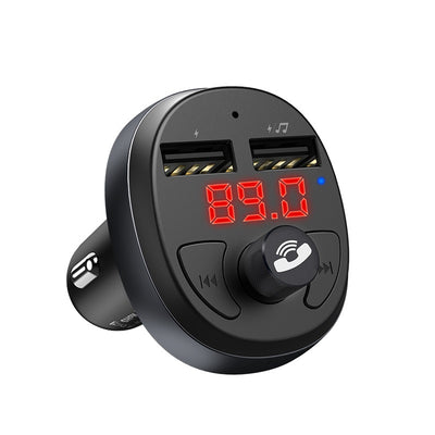 Transmiteris Hoco E41 Bluetooth MP3 grotuvas/FM bangų moduliatorius (laisvų rankų įranga, microSD, SD, 2xUSB, LCD, 3.1A įkroviklis)