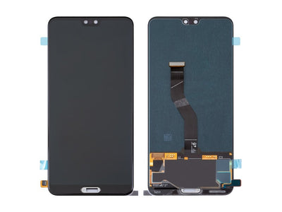 Ekranas Huawei P20 Pro su lietimui jautriu stikliuku juodas TFT HQ