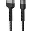USB kabelis Borofone BX34 Lightning 1.0m juodas