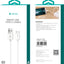 USB kabelis Devia Smart Type-C 2.0m baltas