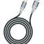 USB kabelis Devia Shark Type-C 1.5m 5A baltas