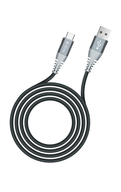 USB kabelis Devia Shark Type-C 1.5m 5A baltas