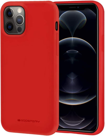 Dėklas Mercury Soft Jelly Case Apple iPhone 11 Pro raudonas