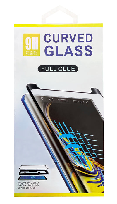 LCD apsauginis stikliukas 9D Curved Full Glue Samsung G960 S9 juodas