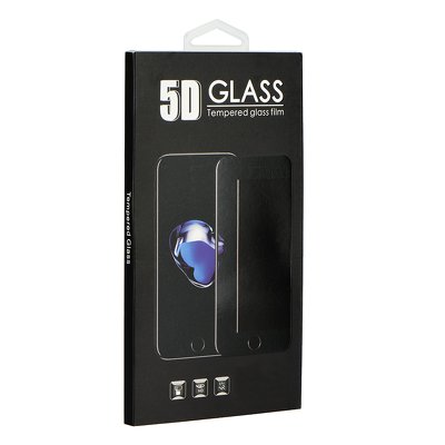 LCD apsauginis stikliukas 9H 5D Apple iPhone XR/11 juodas