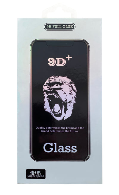 LCD apsauginis stikliukas 9D Gorilla Apple iPhone 6/6S juodas