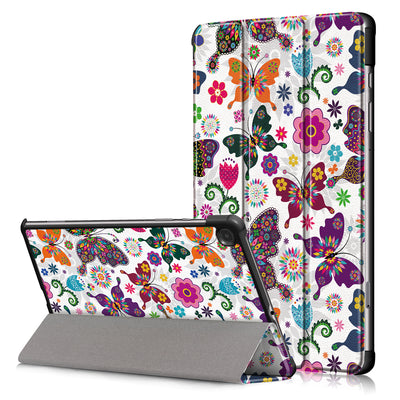 Dėklas Smart Leather Samsung T510/T515 Tab A 10.1 2019 butterfly