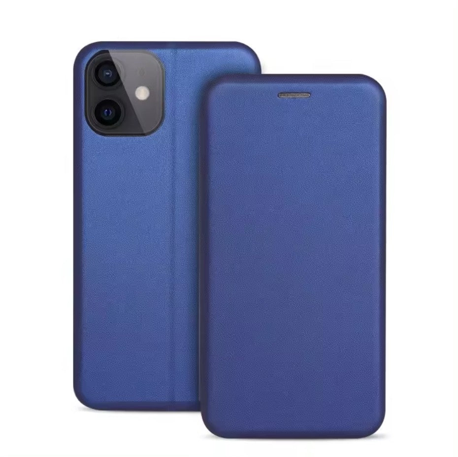 Dėklas Book Elegance Xiaomi Redmi Note 9 tamsiai mėlynas