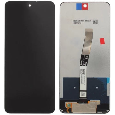 Ekranas Xiaomi Redmi Note 9 Pro/Note 9S su lietimui jautriu stikliuku juodas ORG