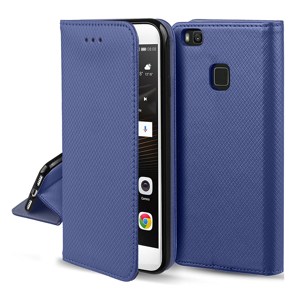 Dėklas Smart Magnet Xiaomi Redmi 9A/9AT tamsiai mėlynas