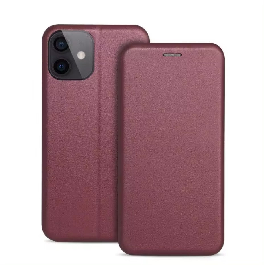 Dėklas Book Elegance Huawei P20 Lite bordo