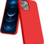 Dėklas Mercury Silicone Case Apple iPhone 12 mini raudonas