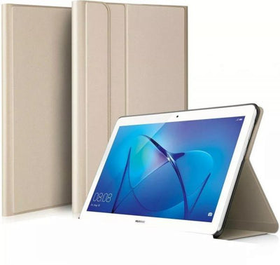 Dėklas Folio Cover Huawei MediaPad T5 10.1 auksinis