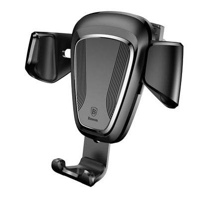 Telefono laikiklis Baseus Gravity Car Mount juodas SUYL-01