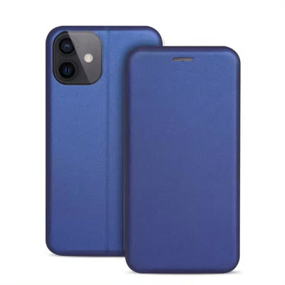 Dėklas Book Elegance Samsung A325 A32 4G tamsiai mėlynas