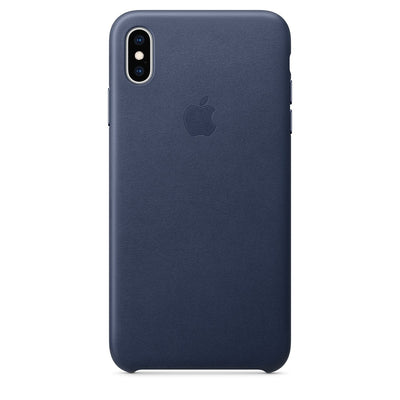 Dėklas originalus MRWU2ZM/A Leather Apple iPhone XS Max mėlynas