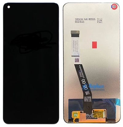 Ekranas Xiaomi Redmi Note 9 su lietimui jautriu stikliuku juodas (Refurbished) ORG