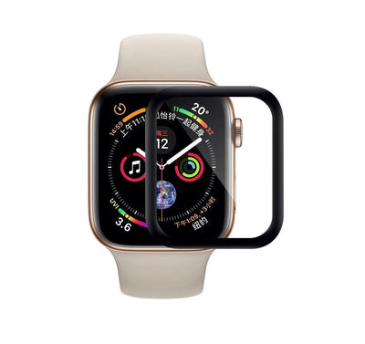 LCD apsauginis stikliukas 3D Full Glue Apple Watch 40mm juodas