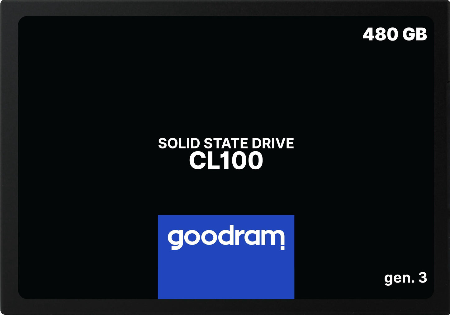 Kietasis diskas SSD Goodram CL100 Gen. 3 480GB SATA lll 2,5