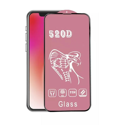 LCD apsauginis stikliukas 520D Xiaomi Redmi Note 10 4G/Note 10S/Poco M5s juodas