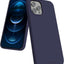 Dėklas Mercury Silicone Case Samsung A226 A22 5G tamsiai mėlynas