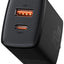 Įkroviklis Baseus USB + Type-C 20W juodas CCXJ-B01
