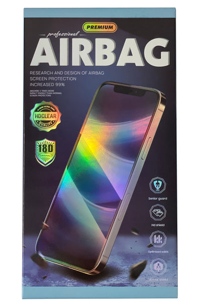 LCD apsauginis stikliukas 18D Airbag Shockproof Samsung A525 A52 4G/A526 A52 5G/A528 A52s 5G juodas