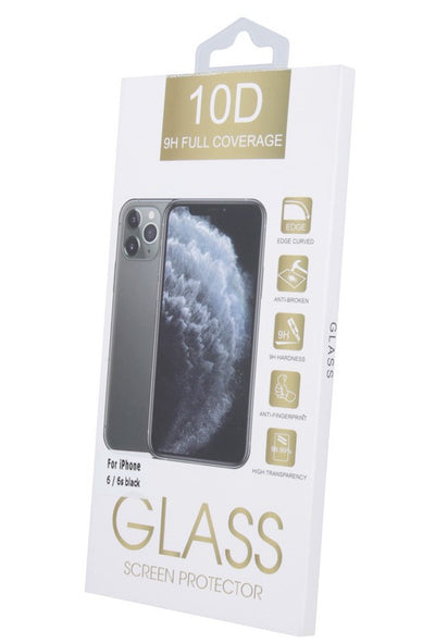 LCD apsauginis stikliukas 10D Full Glue Samsung A135 A13 4G/A136 A13 5G/A047 A04s lenktas juodas