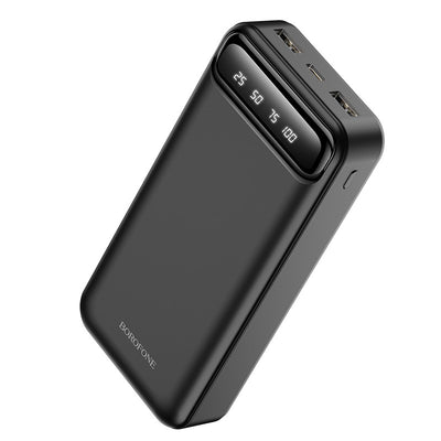 Išorinė baterija Power Bank Borofone BJ14A 2xUSB 20000mAh juoda