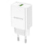 Įkroviklis Borofone BN5 QC 3.0 18W, baltas