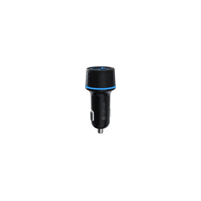 Automobilinis įkroviklis Devia Extreme PD30W + Quick Charge 3.0 juodas