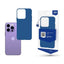 Dėklas 3mk Matt Case Apple iPhone 14 Pro Max violetinis