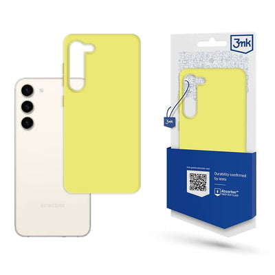 Dėklas 3mk Matt Case Samsung S916 S23 Plus 5G šviesiai žalias