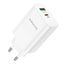 Įkroviklis Borofone BN10 Type-C 65W/USB-A 22.5W baltas